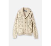 Polo Ralph Lauren Cardigan torsadé 710B26779 pour M Beige