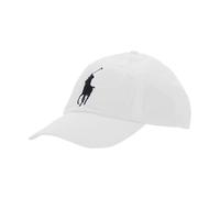 Polo Ralph Lauren - Chapeau Blanc Baseball Logo Grande - Homme - Accessoires - Blanc - Taille: ONE Size