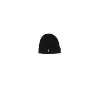 Polo Ralph Lauren - Chapeau Noir Logo Laine - unisex - Accessoires - Noir - Taille: ONE Size