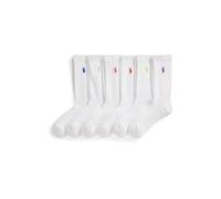 Polo Ralph Lauren Chaussettes bleu / gris clair / vert fluo / blanc, Taille 36-41
