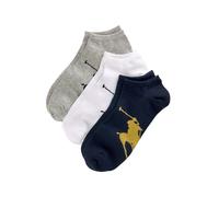 Polo Ralph Lauren Chaussettes gris chiné / noir / blanc, Taille 41-46