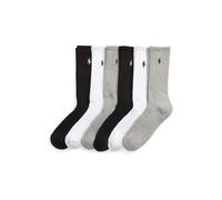 Polo Ralph Lauren Chaussettes gris / noir / blanc, Taille 41-46