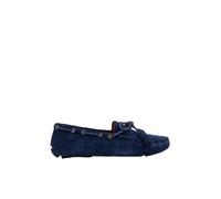 Polo Ralph Lauren Chaussures de loisirs en cuir Anders Tie, 5003261505, bleu marine, 43 EU