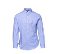 Polo Ralph Lauren, Homme, Chemises, Bleu, Taille: M Chemise Décontractée Bleue Slim Fit Coton