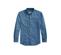Vêtements Polo Ralph Lauren Chemise denim coupe ajustée pour Homme M Bleu