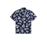 Polo Ralph Lauren Chemise bleu foncé / blanc, Taille S