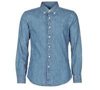 POLO RALPH LAUREN Chemise en jean slim fit bleu | M