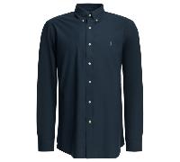 POLO RALPH LAUREN chemise en coton homme bleue - l