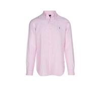 POLO RALPH LAUREN Chemise en lin coupe personnalisée rose | XL