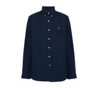 Polo Ralph Lauren - Chemise en popeline de coton stretch - Homme - Chemises - Bleu - Taille: S