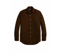 POLO RALPH LAUREN Chemise en velours côtelé coupe personnalisée marron | S