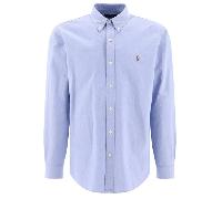 Polo Ralph Lauren chemise homme bleue Oxford en coton coupe regular - XXL