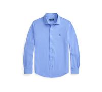 Polo Ralph Lauren Featherweight Piqué-Shirt men Longsleeves blue taille: S
