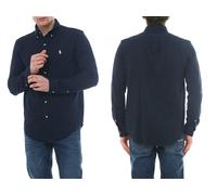 Polo Ralph Lauren Chemise Oxford À Col Boutonné En Popeline Ajustée Navy M