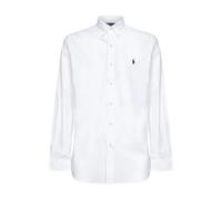 Polo Ralph Lauren - Chemise Popeline Stretch Coupe Ajustée - Homme - Chemises - Blanc - Taille: S