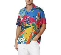 Polo Ralph Lauren Clady Seersucker Camp Shirt Classic Fit Check Hawai Nouvelle S