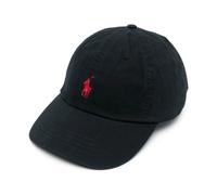 Casquette Ralph Lauren Classic Sport Cap noir rouge