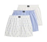 Polo Ralph Lauren - Classic Woven Cotton Boxer 3-Pack - Homme - Sous-vêtements - Multicolore - Taille: L