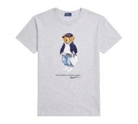 Polo Ralph Lauren - Classics Logo Tee - Femme - Tops - Gris - Taille: 42 FR