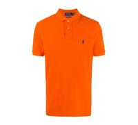 Polo Ralph Lauren - Custom Slim Fit Mesh Polo - Homme - Tops - Orange - Taille: XL