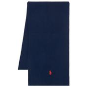 Polo Ralph Lauren – Écharpe Laine mérinos Signature Pony – Bleu marine – One Size