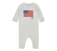 Polo Ralph Lauren Ensembles enfant FLAG-ONE PIECE-COVERALL in Beige 12 mois