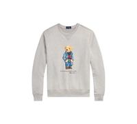 Polo Ralph Lauren - F24 Andover Hthr Denim Bear - Homme - Sweatshirts et sweats à capuche - Gris - Taille: XL