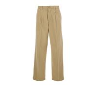 Polo Ralph Lauren, Femme, Pantalons, Beige, Taille: 38 FR Pantalon Droit Tissé