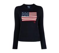 Polo Ralph Lauren, Femme, Pulls, Bleu, Taille: 44 FR SweaT-shirt Bleu Aw25 Élégant Femmes