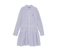 Polo Ralph Lauren Robe-chemise bleu clair / blanc, Taille 38