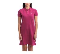 Polo Ralph Lauren, Femme, Robes, Rose, Taille: 38 FR Robe Piqué