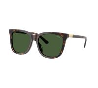 Polo Ralph Lauren Femme Sunglass PH4201U - Couleur du Monture: Havana foncé brillant, Couleur de Lentille: Vert bouteille