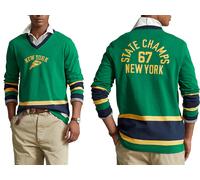 Polo Ralph Lauren Hockey New York Sweat À Capuche Pullover Nouveau M