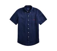 Polo Ralph Lauren, Homme, Chemises, Bleu, Taille: M Chemise Décontractée à Manches Courtes