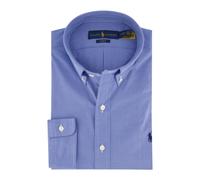 Polo Ralph Lauren, Homme, Chemises, Bleu, Taille: M Chemise Décontractée Bleue Slim Fit Coton