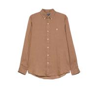 Polo Ralph Lauren, Homme, Chemises, Brun, Taille: M Chemise de sport à manches longues