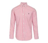 Polo Ralph Lauren, Homme, Chemises, Rouge, Taille: L Chemise Broadcloth Rayée Coupe Personnalisée