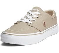 POLO RALPH LAUREN Homme Faxon X Canvas Sneaker Basket, Hampton Khaki, 42.5 EU