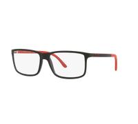 Polo Ralph Lauren Homme PH2126 5504 Montures optiques Injecté Noir Transparent Carré Normale