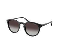 Polo Ralph Lauren Homme PH4110 50018G Lunettes de soleil Acétate Noir Gris Pantos Normale Ombré