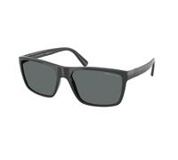 Polo Ralph Lauren Homme PH4133 558981 Lunettes de soleil Injecté Gris Gris Carré Polarisé