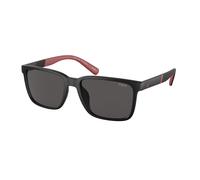 Polo Ralph Lauren Homme PH4189U 537587 Lunettes de soleil Injecté Noir Gris Carré Normale