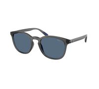 Polo Ralph Lauren Homme PH4222U 579980 Lunettes de soleil Injecté Gris Bleu Ronde Normale