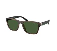 Polo Ralph Lauren Homme PH4229U 607071 Lunettes de soleil Injecté Tortue Vert Carré Normale