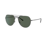 Polo Ralph Lauren Homme Sunglass PH3139 - Couleur du Monture: Gunmetal foncé brillant, Couleur de Lentille: Vert foncé