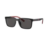 Polo Ralph Lauren Homme Sunglass PH4189U - Couleur du Monture: Noir mat, Couleur de Lentille: Gris foncé