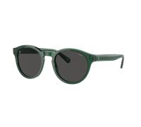 Polo Ralph Lauren Homme Sunglass PH4192 - Couleur du Monture: Vert transparent brillant, Couleur de Lentille: Gris foncé
