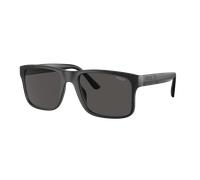 Polo Ralph Lauren Homme Sunglass PH4195U - Couleur du Monture: Noir mat, Couleur de Lentille: Gris foncé