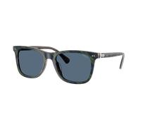 Polo Ralph Lauren Homme Sunglass PH4220U - Couleur du Monture: Bleu/vert tartan brillant, Couleur de Lentille: Bleu foncé