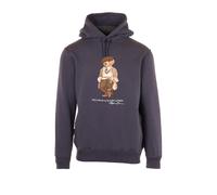 Polo Ralph Lauren, Homme, Sweatshirts et sweats à capuche, Bleu, Taille: XL Pull Bleu avec Manche à Capuche Ours